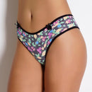 Calcinha de Microfibra e Laço Frontal