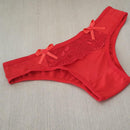 Calcinha Renda e Dois Lacinhos Rayane