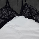 Camisola Plus Size Detalhe Renda