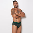 Cueca Slip Romantic Liso Elástico Bordado