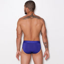 Cueca Slip Romantic Liso Elástico Bordado