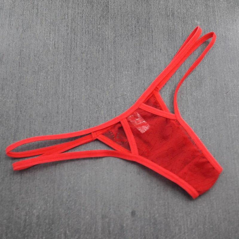 Tanga Val em Renda com Tirinhas
