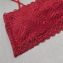 Top de Alcinha sem Bojo em Renda