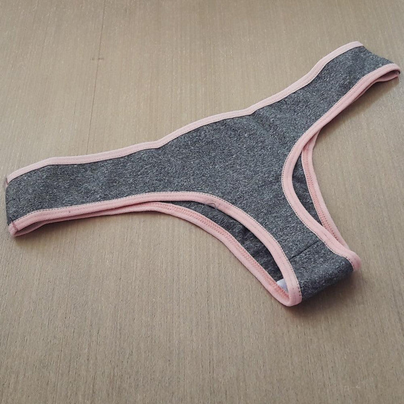 Tanga Fio Dental Mescla Elástico Colorido