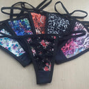 Tanga Bella em Microfibra e Viés Lateral