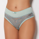 Calça Microfibra e Renda