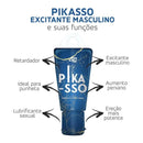 Pikasso Excitante Masculino - Gel Comestível