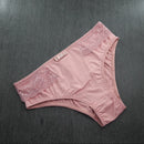 Calça Microfibra e Detalhe Renda