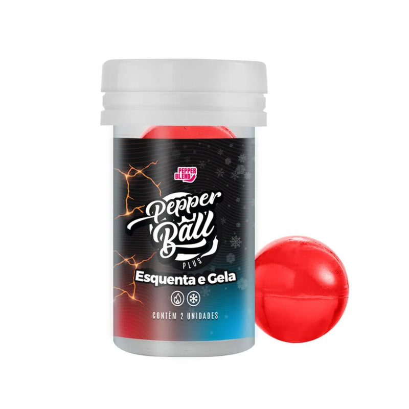 Bolinha Plus Esquenta e Gela com 2 unidades Pepper Blend