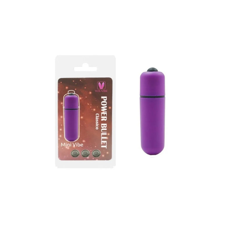Mini Cápsula Vibratória Power Bullet Com 1 Vibração