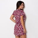 Camisola Suede Manga Curta