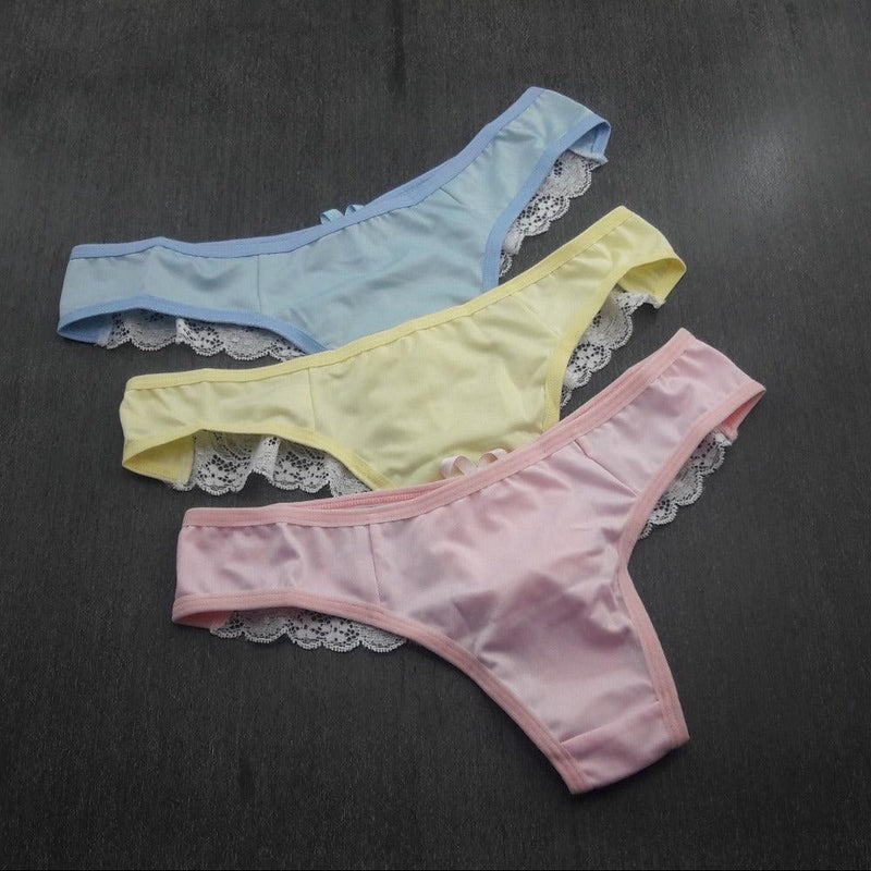 Tanga Cataria Fio em Renda