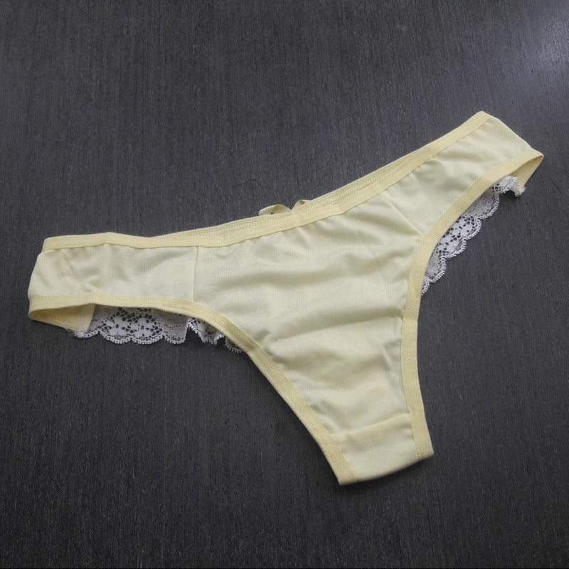 Tanga Cataria Fio em Renda