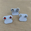 Kit com 3 Pares Brincos de Ponto de Luz