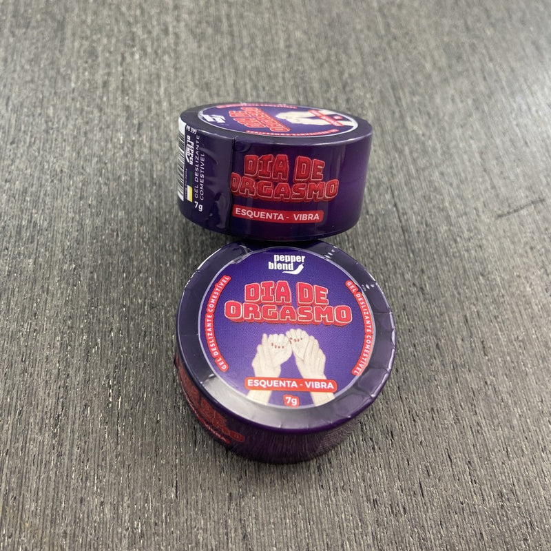 Gel Deslizante Comestível Dia de Orgasmo