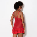 Camisola Sensuale com Renda e Tule