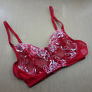 Conjunto sem Bojo Tule Guipir com Arco