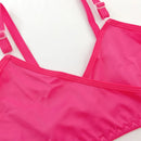 Sutiã Trançado em Microfibra