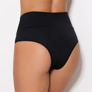 Kit com 5 Calças Cós Duplo em Microfibra de Poliéster