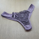 Tanga Renda Drapeada