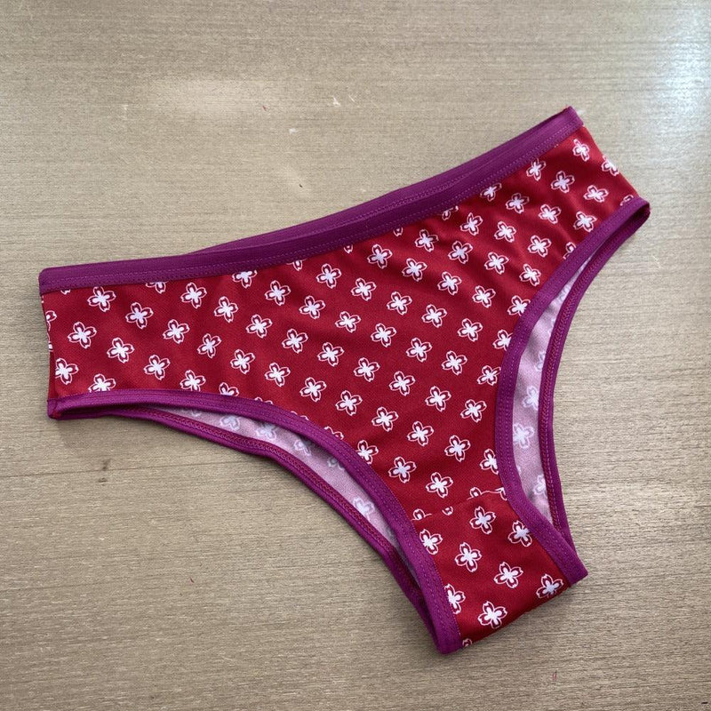 Calcinha em Microfibra Estampada