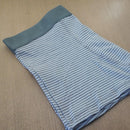 Cueca Boxer Adulto Risca de Giz em Algodão Penteado (Cotton Penteado Risca de Giz)