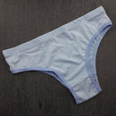 Calcinha Clara Básica Confortável com Elástico Embutido