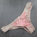 Tanga Giovana em Microfibra e Renda