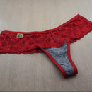 Tanga Fio Cintura em Renda