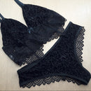 Conjunto Renda Veludo