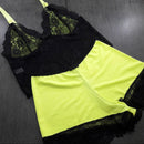 Short Doll Neon com Renda