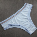 Calça Básica com Cós Transparente