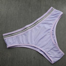 Calça Básica com Cós Transparente