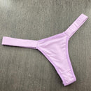 Tanga Fio Duplo com Elástico na Cintura