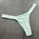 Tanga Fio Duplo com Elástico na Cintura