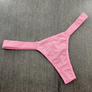 Tanga Fio Duplo com Elástico na Cintura