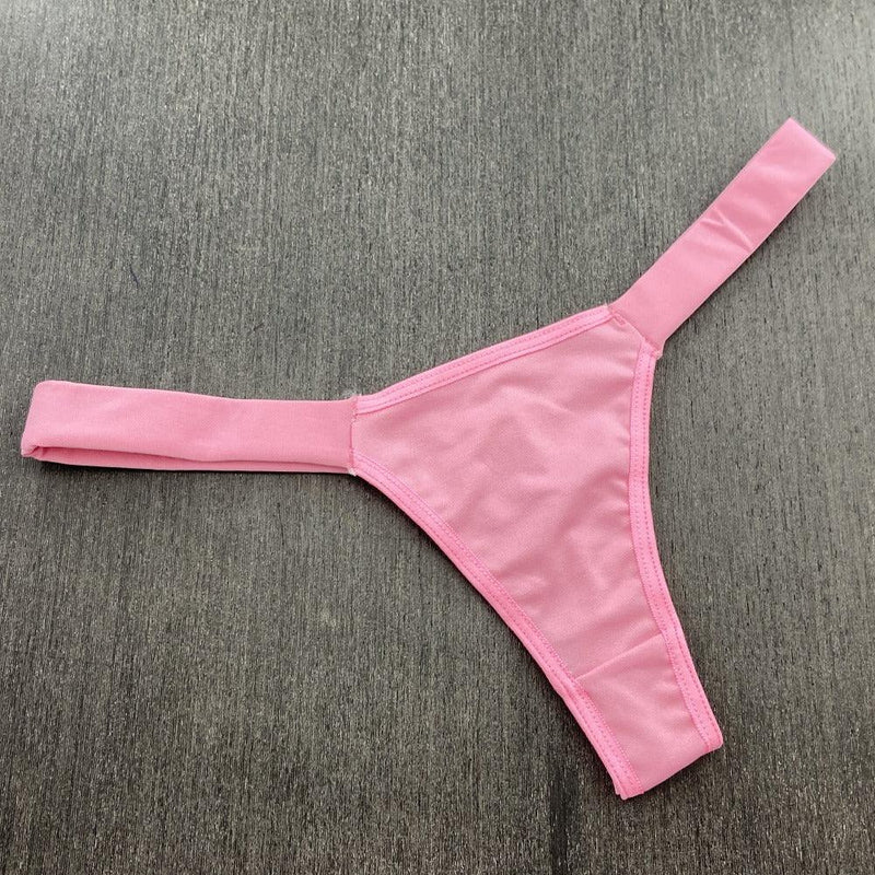 Tanga Fio Duplo com Elástico na Cintura