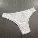 Calcinha Básica Renda Frontal Transparente