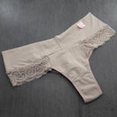 Tanga Fio Duplo Detalhe em Renda