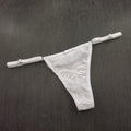 Tanga Fio Tule Regulagem