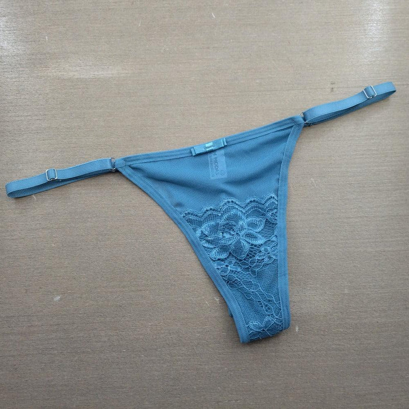 Tanga Fio Tule Regulagem