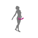 Vibrador Mulher Ativa STRAPLESS Recarregável com controle - Double Rider - Aphrodisia