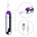 Power Bullet Recarregável com 10 Modos de Vibração - POWER BULLET YOU VIBE - Preto