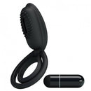 Estimulador Anél Peniano com Vibro Estimulador de Clitóris e Alça para o Escroto - Pretty Love Esther