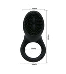 Estimulador Anél Peniano com Vibro Estimulador de Clitóris e Alça para o Escroto - Pretty Love Esther