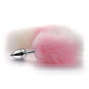 Kit Rabo de Raposa com Tiara de Orelhas