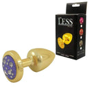 Plug Less em ABS Rosa com  Pedra Ornamental - HARD