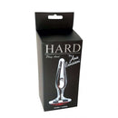 Plug Anal Vermelho para Iniciantes Joia Anal em Metal - HARD