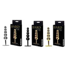 Plug Anal Ball Stick em Metal Dourado 15 cm com haste - HARD