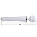 Vibrador Varinha Mágica - Vibro de Tomada Bi- Volt  - 36 cm - Branco